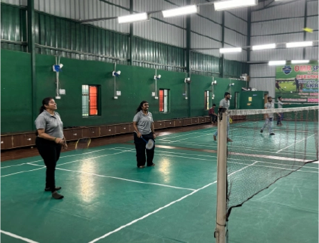 Badminton arena