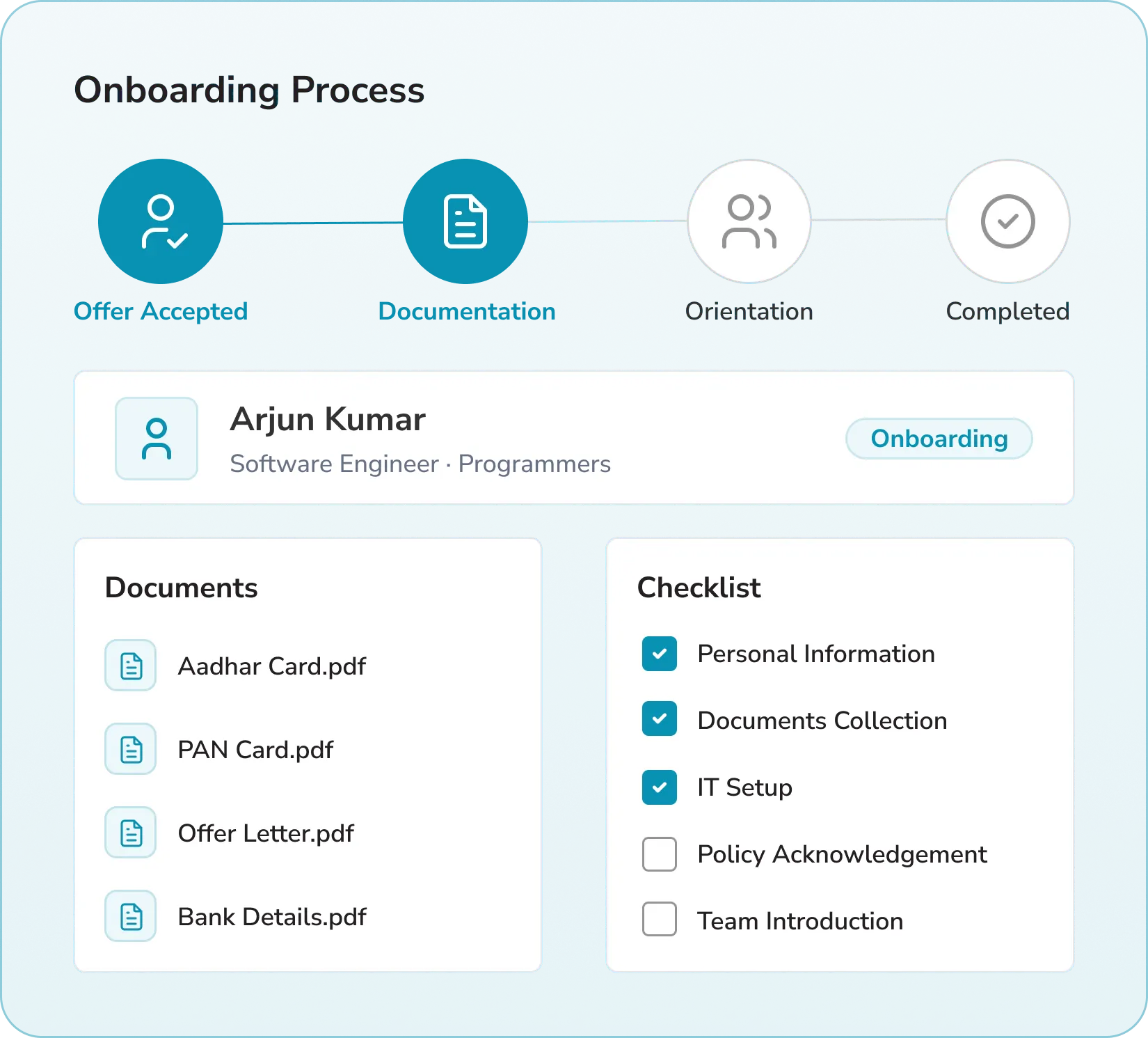 Onboarding / Offboarding